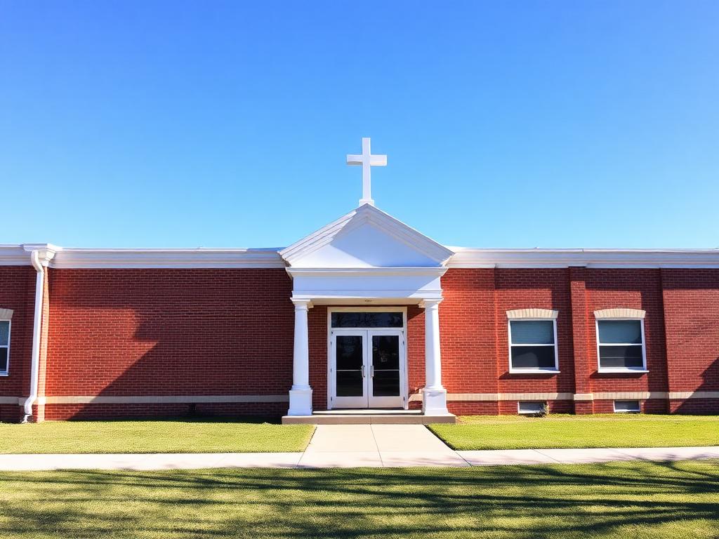 Shanley High School building